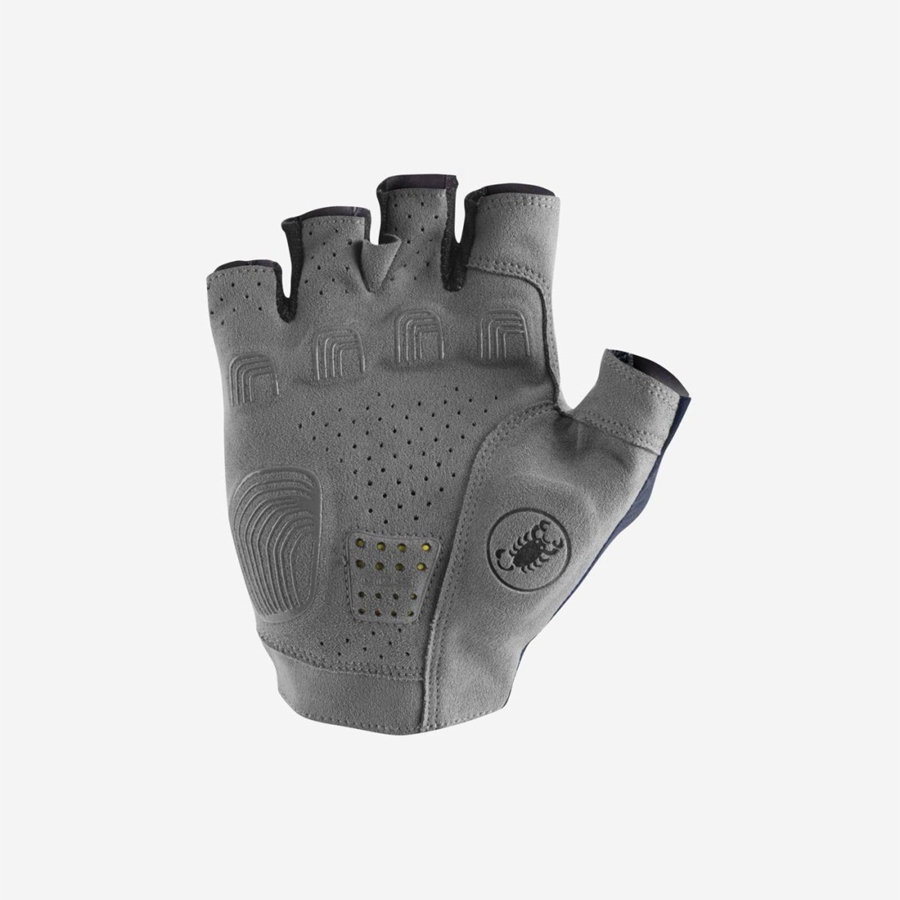 Castelli PREMIO Men Gloves Blue | 0182NFTZW