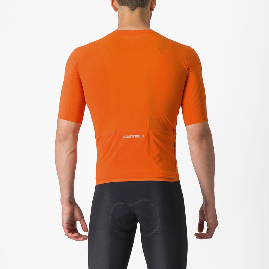 Castelli PREMIO Men Jersey Orange Red | 2095CPIFV