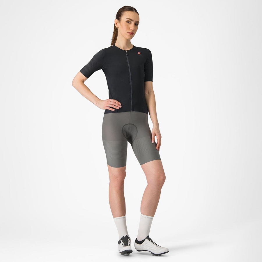 Castelli PREMIO W Women Bib Shorts Grey | 4597ENOKQ