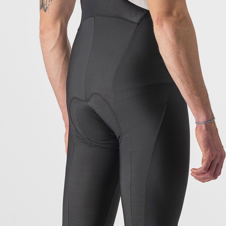 Castelli SEMIFREDDO Men Bib Tights Black | 1950VZJCB