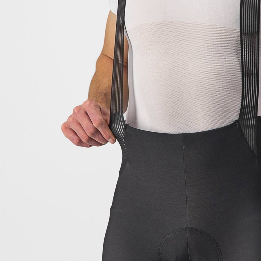 Castelli SEMIFREDDO Men Bib Tights Black | 1950VZJCB