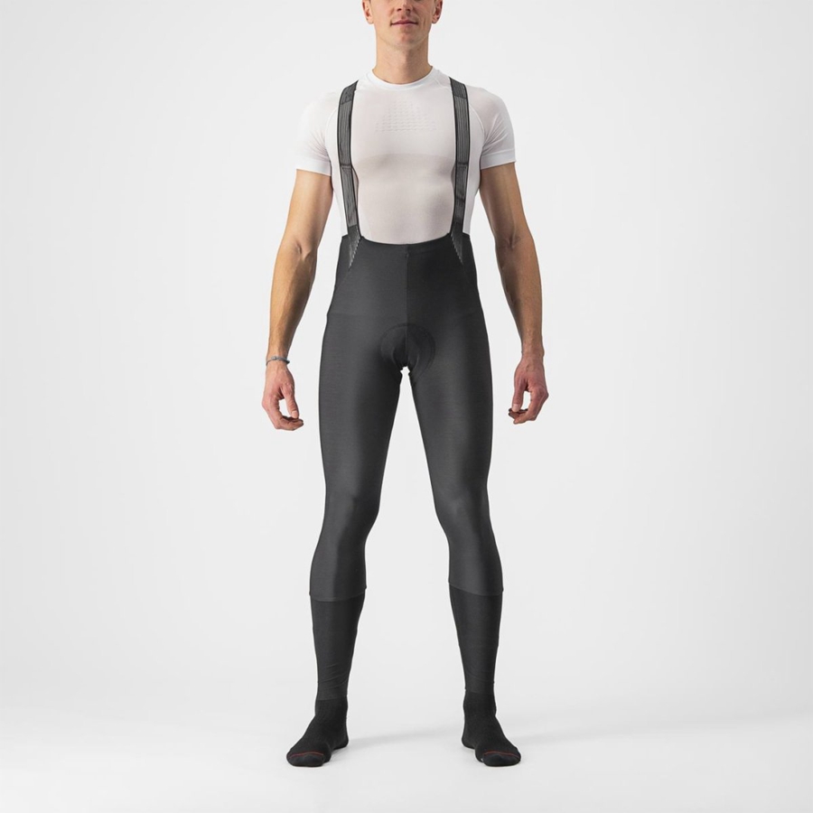 Castelli SEMIFREDDO Men Bib Tights Black | 1950VZJCB