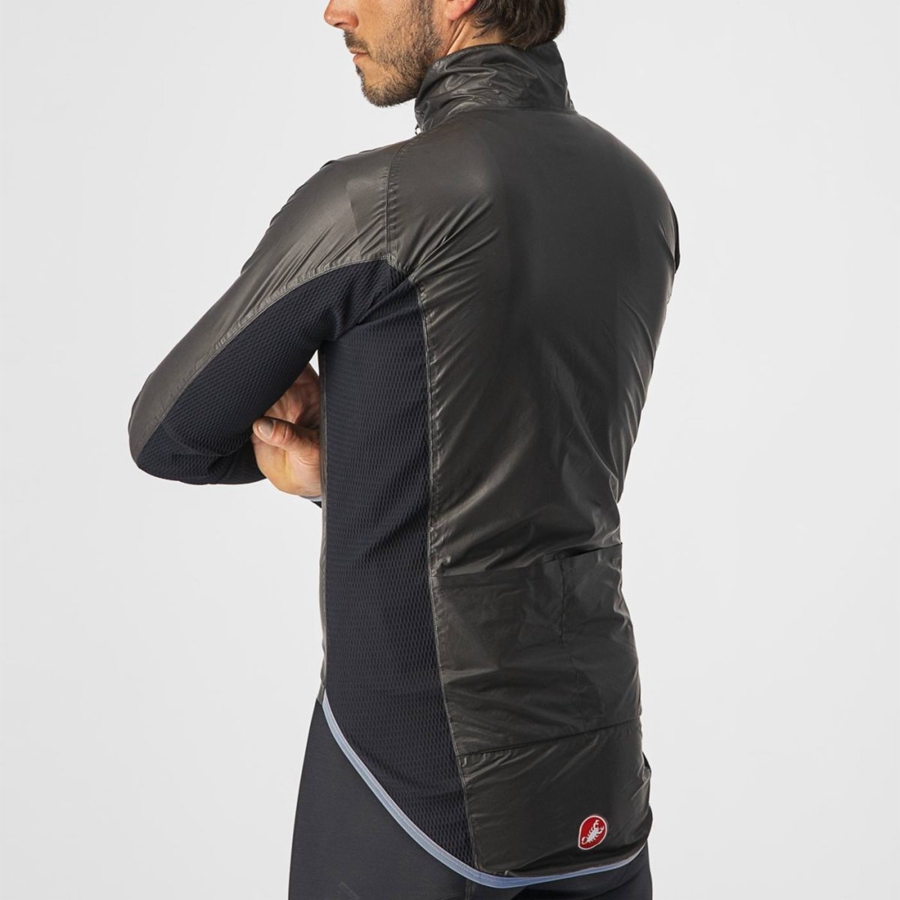 Castelli SLICKER PRO Men Protection Black | 4150IMHPF