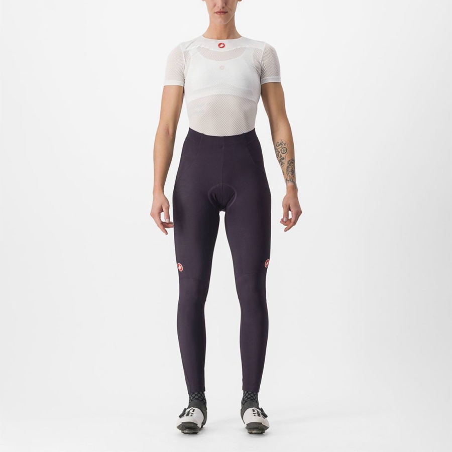 Castelli SORPASSO RoS W Women Leggings Silver | 5364CWHMZ