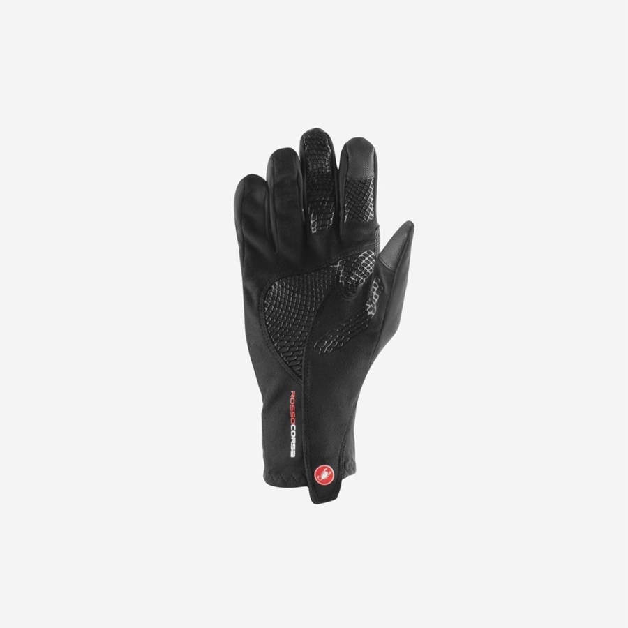 Castelli SPETTACOLO RoS Men Gloves Black | 0289NWSOT