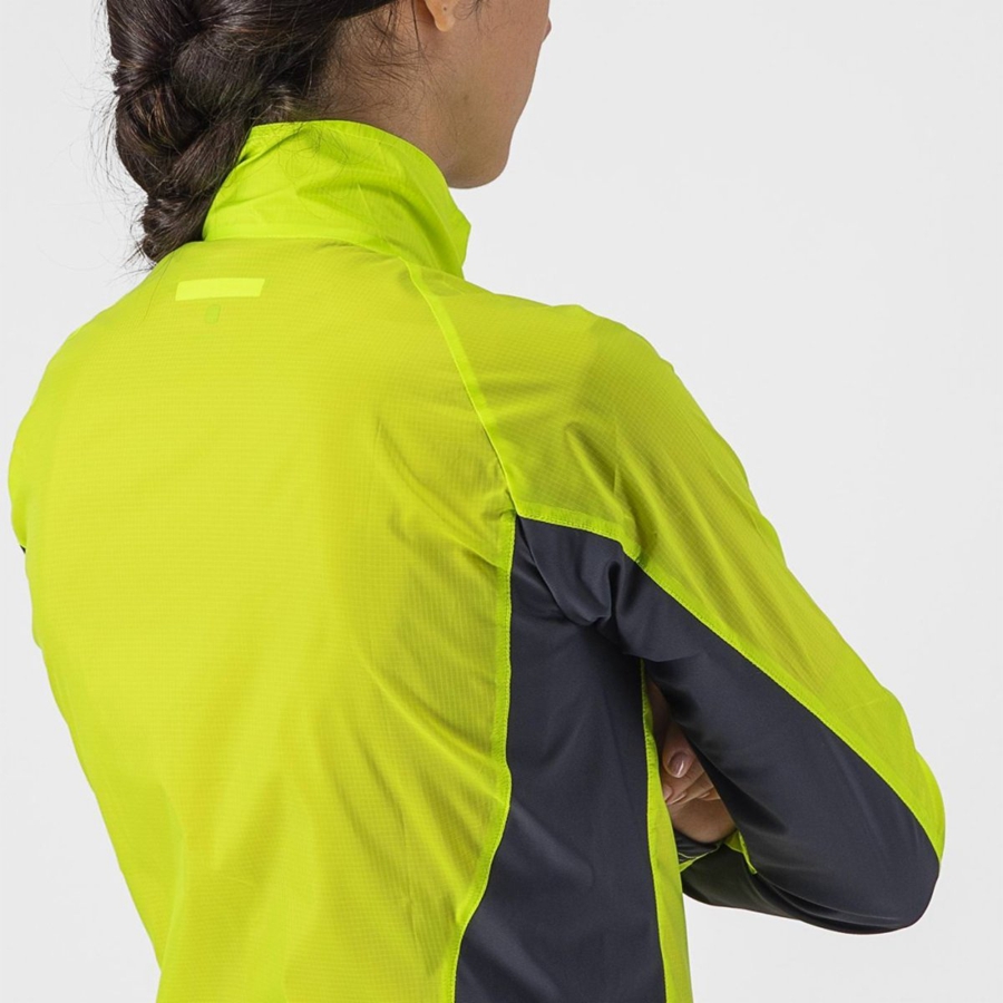 Castelli SQUADRA STRETCH W Women Protection Light Green / Dark Grey | 7059PBTIH