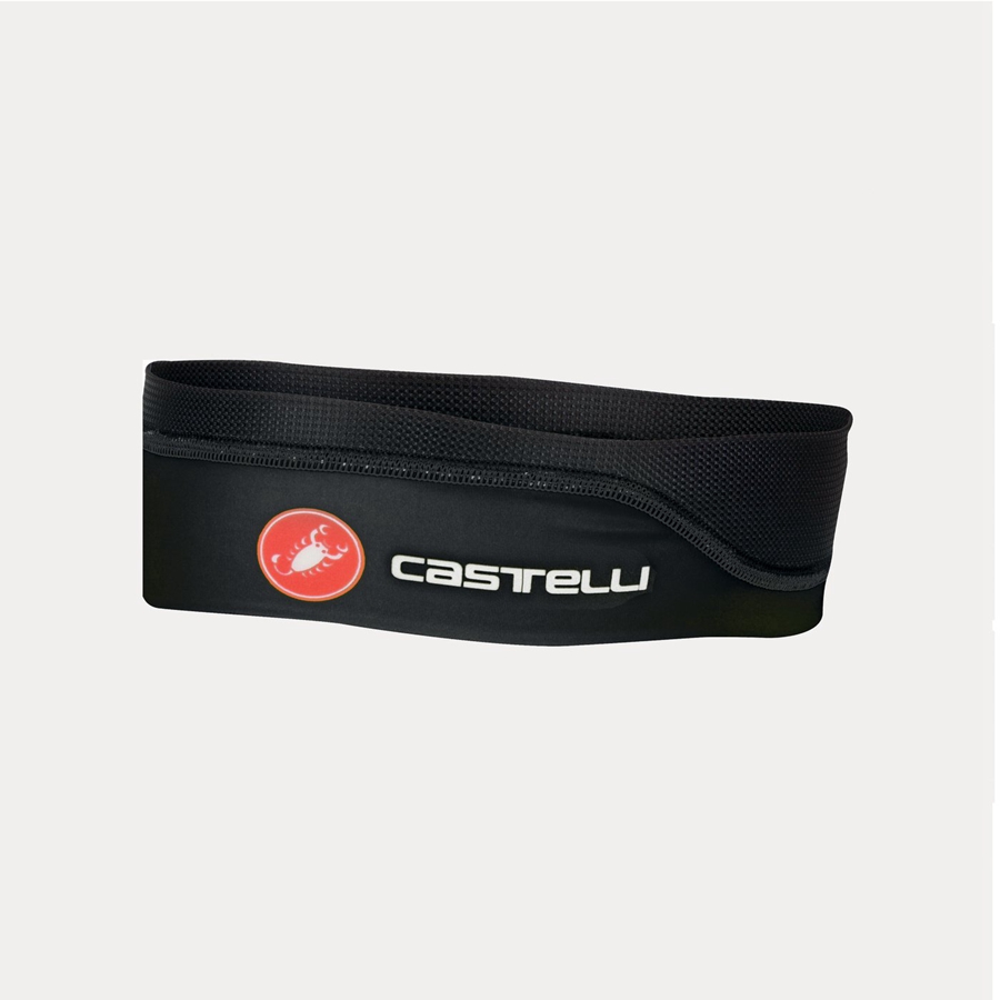 Castelli SUMMER Men Headband Black | 7832HQTDE