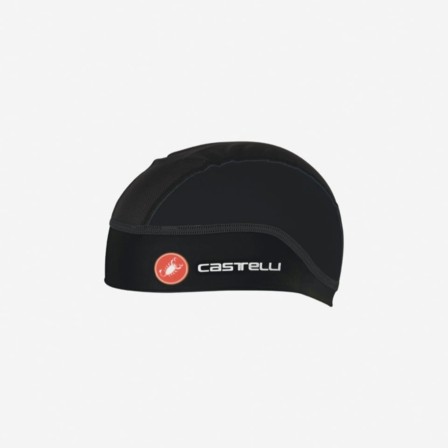 Castelli SUMMER SKULL Men Cap Black | 5978KGZDY