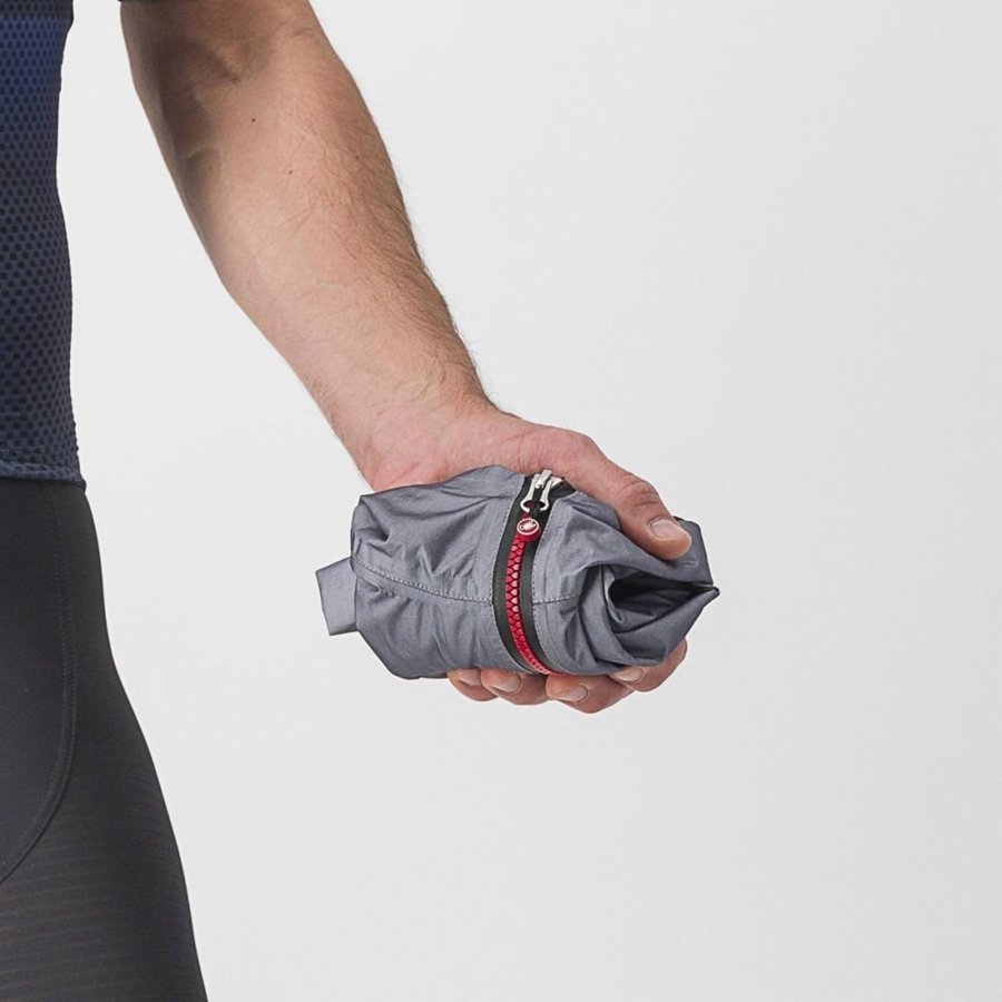 Castelli TEMPESTA LITE Men Protection Grey | 0386ZRUKO