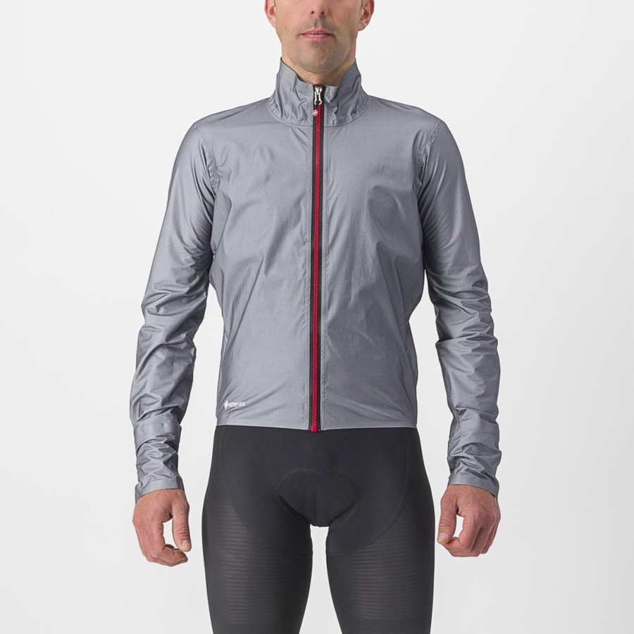 Castelli TEMPESTA LITE Men Protection Grey | 0386ZRUKO