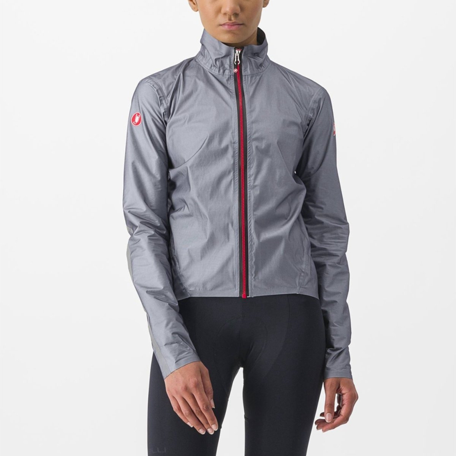 Castelli TEMPESTA LITE W Women Protection Grey | 9358KPLFO