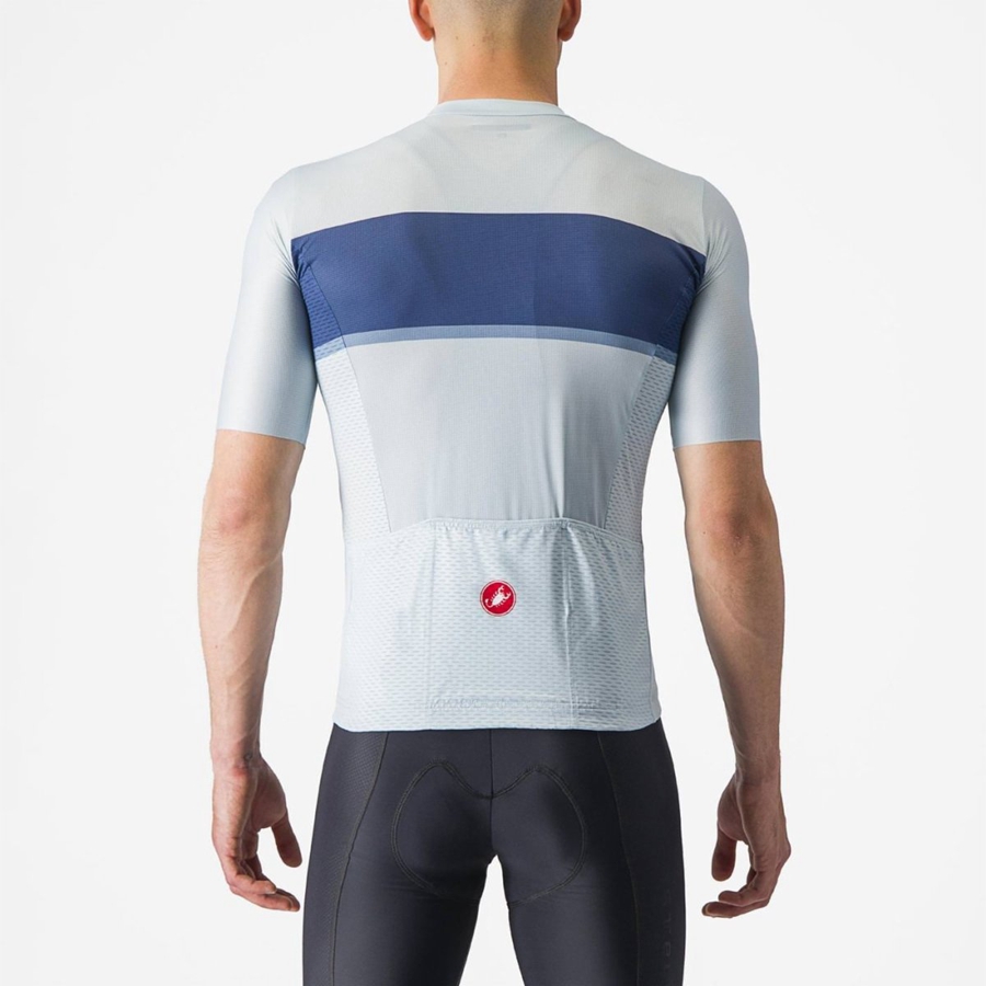 Castelli TRADIZIONE Men Jersey Blue / Blue / Grey | 2518OADMH