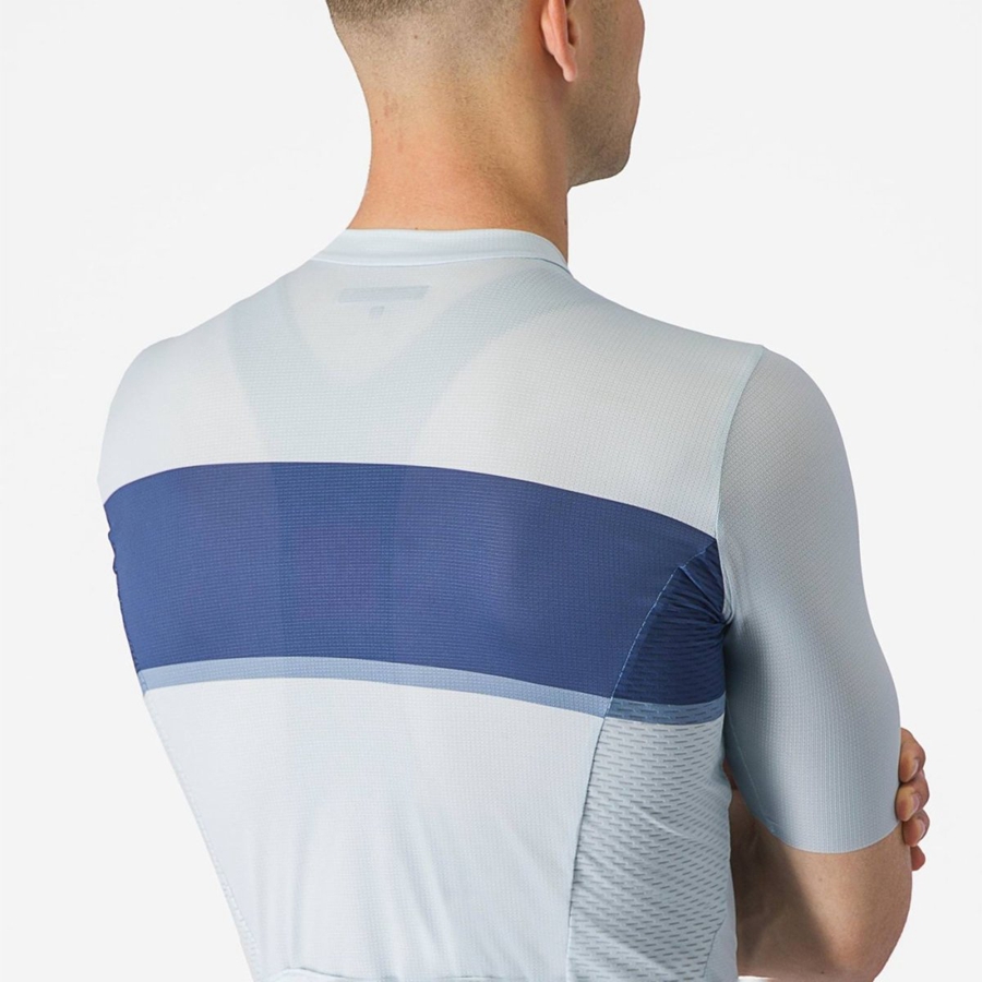 Castelli TRADIZIONE Men Jersey Blue / Blue / Grey | 2518OADMH