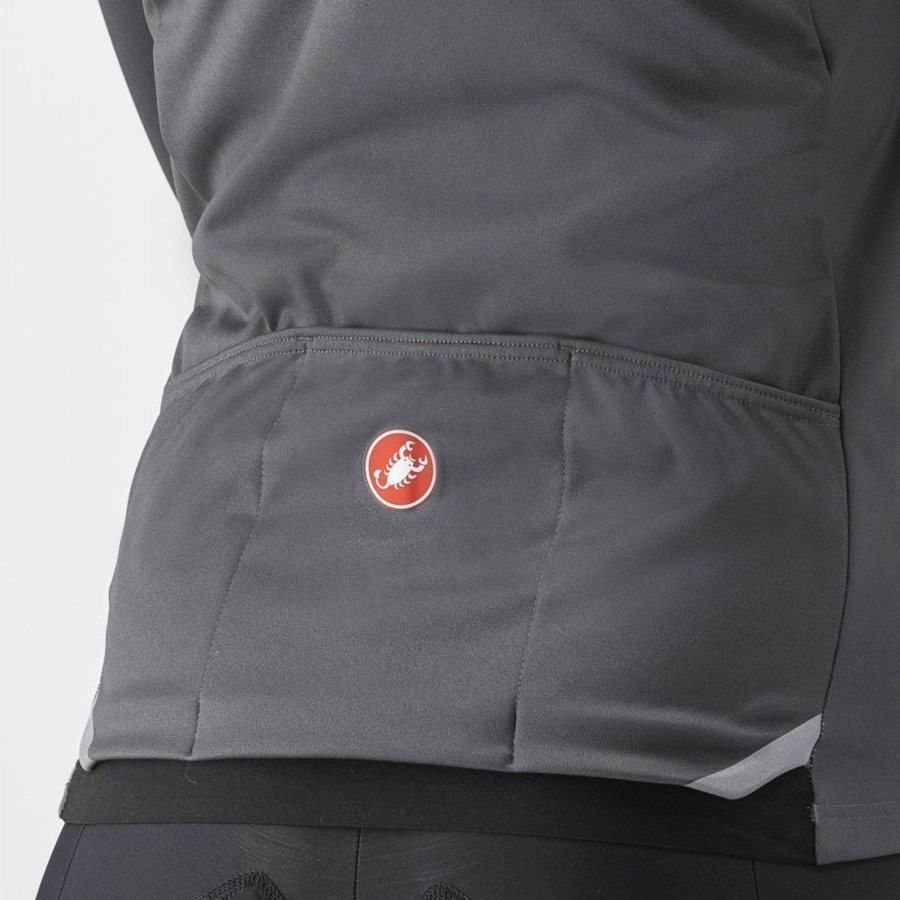 Castelli TRANSITION 2 W Women Jackets Grey | 5374GRYQU