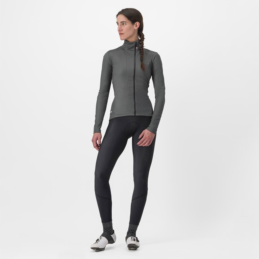 Castelli TRANSITION 2 W Women Jackets Grey | 5374GRYQU