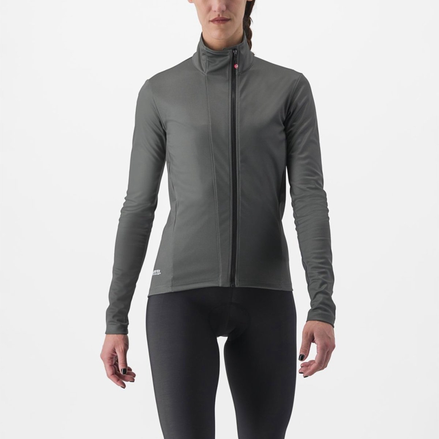 Castelli TRANSITION 2 W Women Jackets Grey | 5374GRYQU