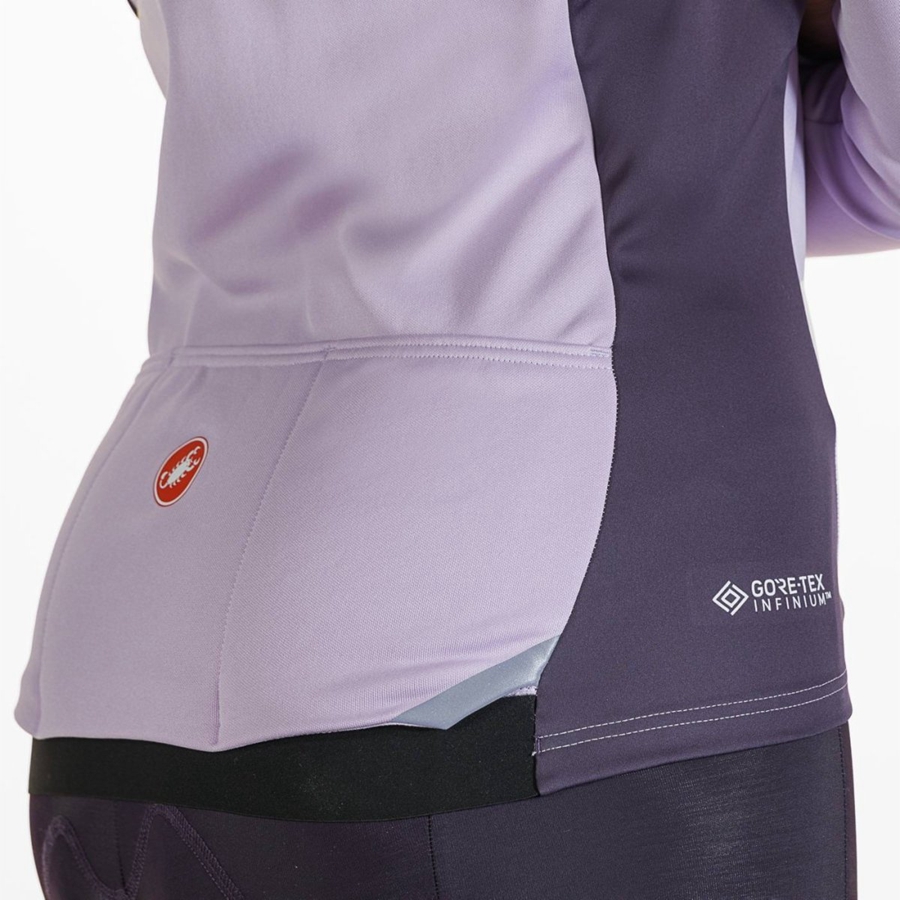 Castelli TRANSITION 2 W Women Jackets Purple | 7618WQYPE