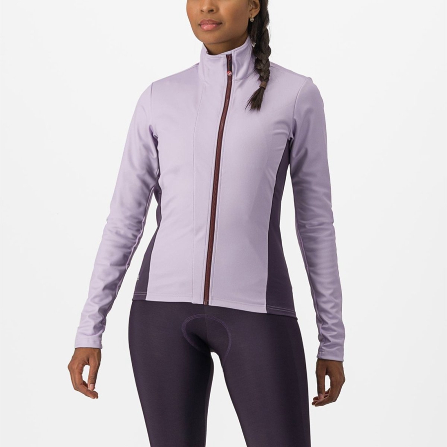 Castelli TRANSITION 2 W Women Jackets Purple | 7618WQYPE