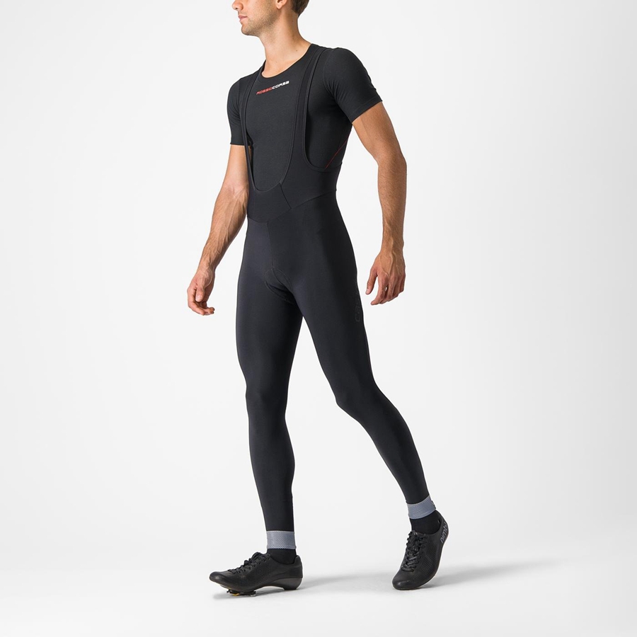 Castelli TUTTO NANO Men Bib Tights Black | 9376HCWPX