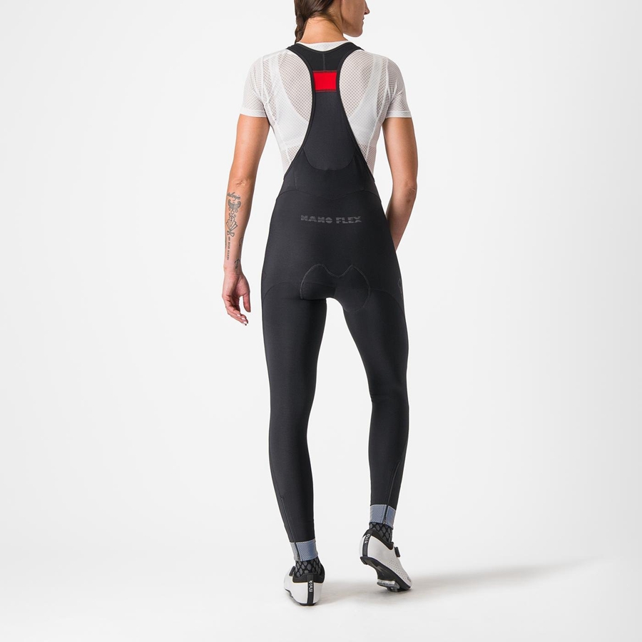 Castelli TUTTO NANO W Women Bib Tights Black | 7934MHXEF