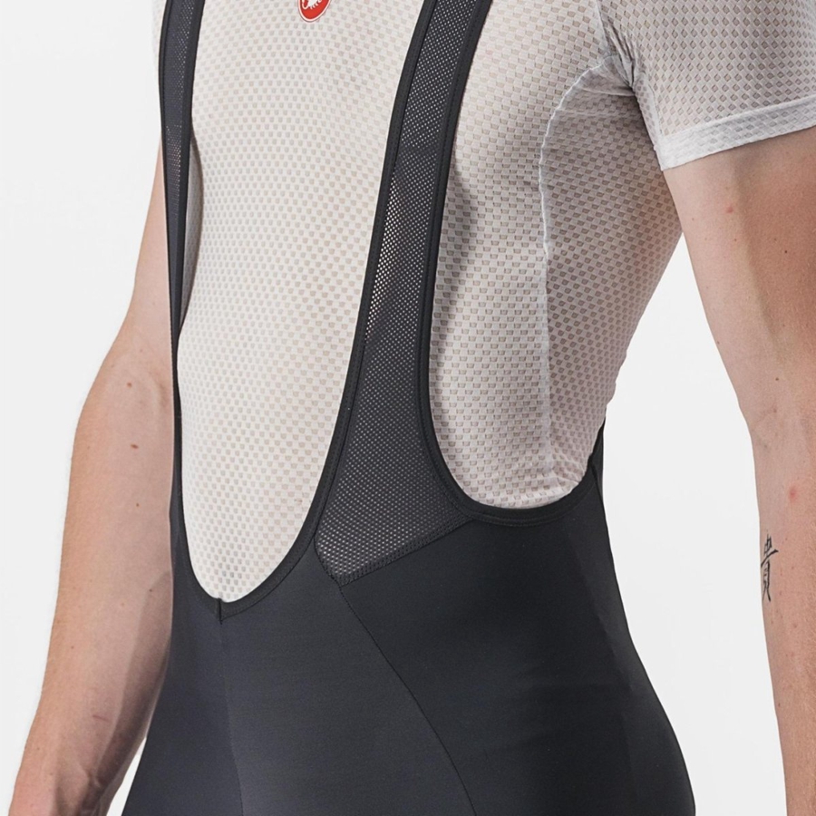 Castelli UNLIMITED CARGO Men Bib Shorts Black | 2964CURFM