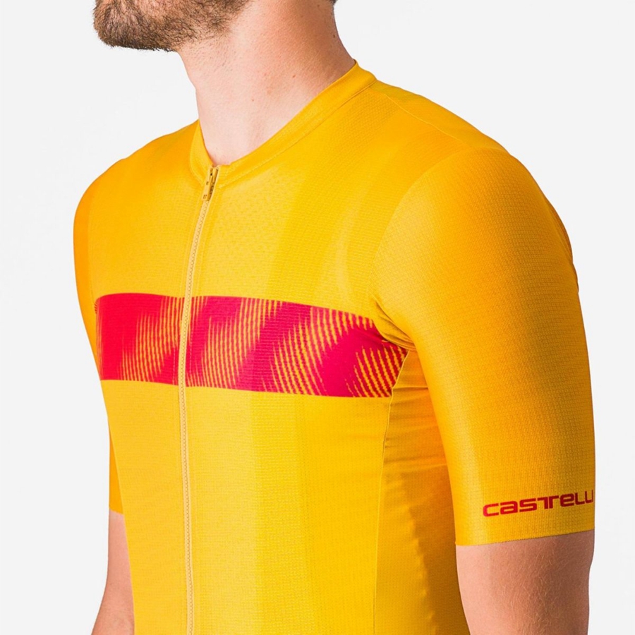 Castelli UNLIMITED ENDURANCE Men Jersey Red | 7835PFTVD