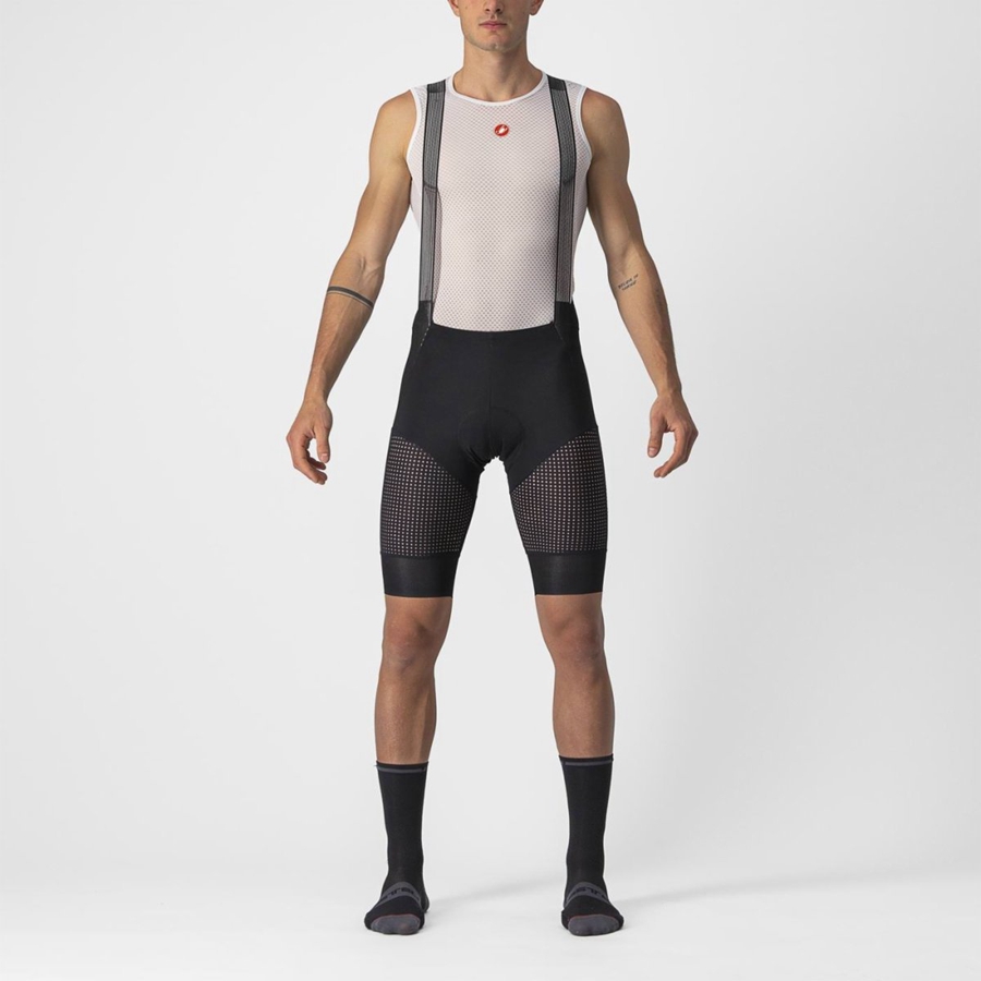 Castelli UNLIMITED ULTIMATE LINER Men Shorts Black | 1650SQMVW