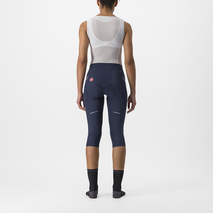 Castelli VELOCISSIMA 3 KNICKER Women Leggings Blue / Purple White | 5873FWBNP