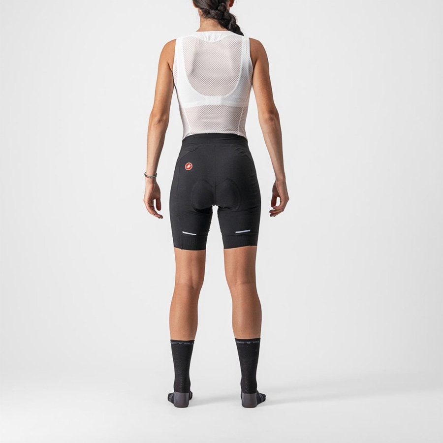 Castelli VELOCISSIMA 3 Women Shorts Black / Black | 9134TSAKF