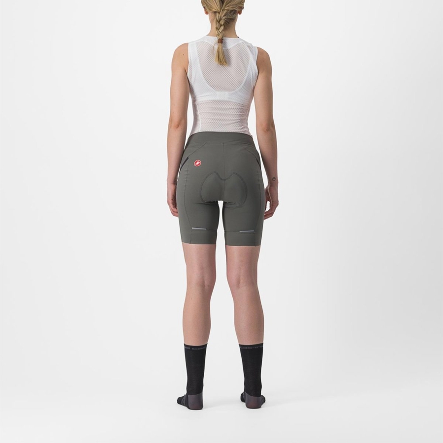 Castelli VELOCISSIMA 3 Women Shorts Grey / Dark Grey | 2714NWPFQ