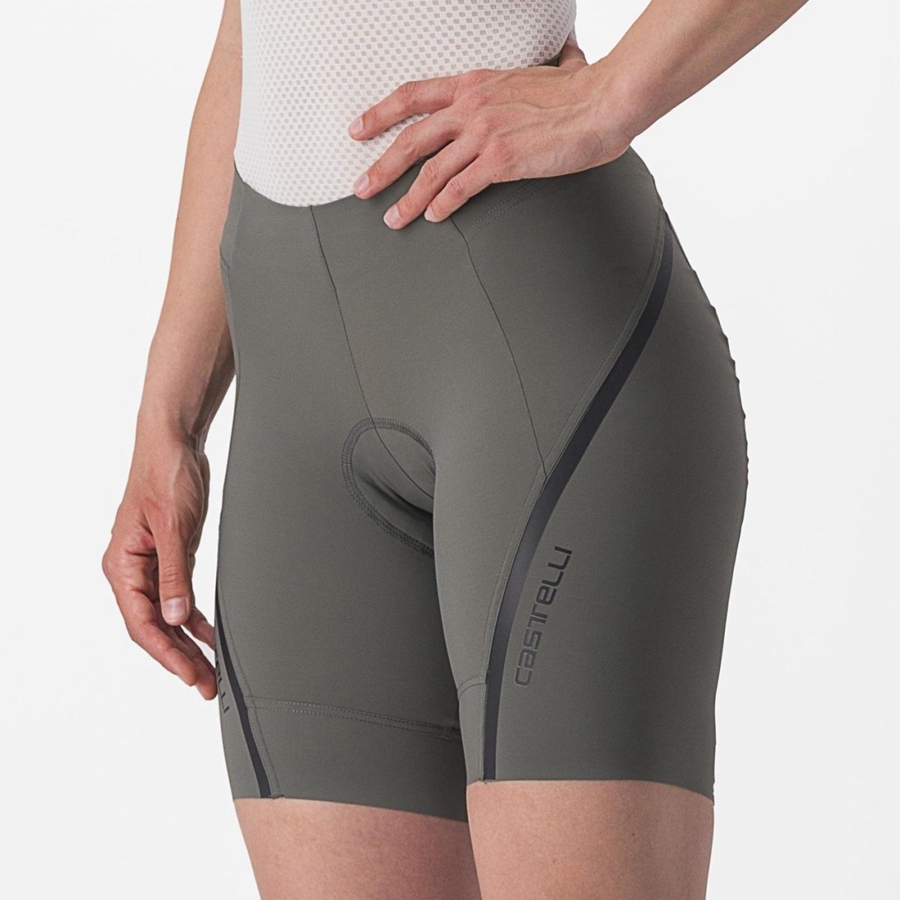 Castelli VELOCISSIMA 3 Women Shorts Grey / Dark Grey | 2714NWPFQ