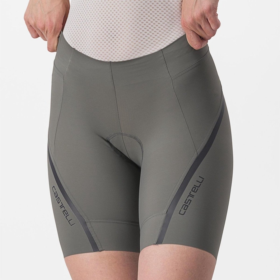 Castelli VELOCISSIMA 3 Women Shorts Grey / Dark Grey | 2714NWPFQ