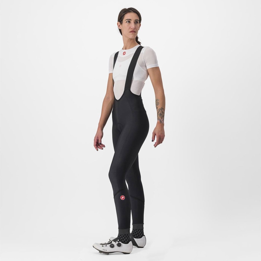 Castelli VELOCISSIMA DT Women Bib Tights Black / Black | 6740LPSWD