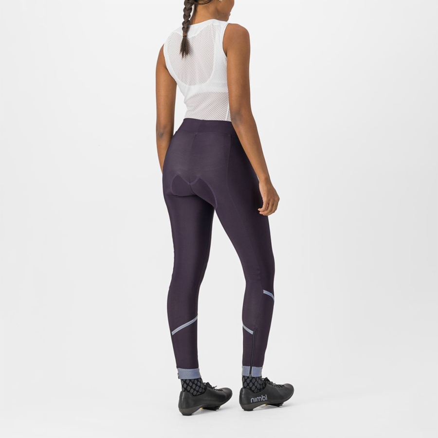 Castelli VELOCISSIMA THERMAL Women Leggings Silver | 0134KWAYM