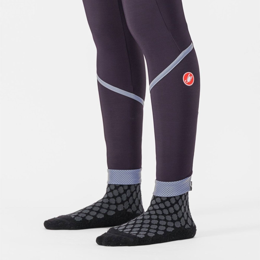 Castelli VELOCISSIMA THERMAL Women Leggings Silver | 0134KWAYM